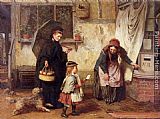 James Clarke Waite The Widow's Consolation painting